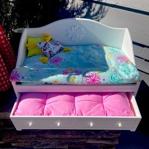 American girl trundle bed dreamy day bed